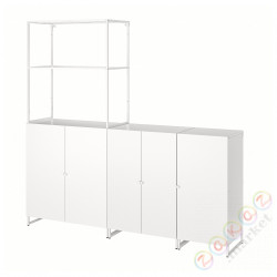 ⭐JOSTEIN⭐Книжный шкаф с дверь, внутренности/снаружи/белый, 182x44x180 cm⭐ИКЕА-69437297