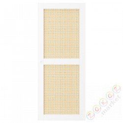 ⭐HOGADAL⭐Дверь, белый/wyplatany бамбук, 40x97 cm⭐ИКЕА-00542494