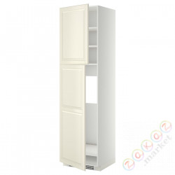 ⭐METOD⭐Shah ic с2 Drz, белый/Bodbyn сливочный, 60x60x220 cm⭐ИКЕА-99461851