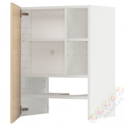 ⭐METOD⭐Шкаф okaнадa сполка/Drzс упражнениями, белый/Askersund яркий узор ясеня, 60x80 cm⭐ИКЕА-99504450