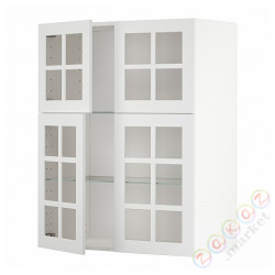 ⭐METOD⭐Половина/4 стакан Drz, белый/Stensund белый, 80x100 cm⭐ИКЕА-19461510