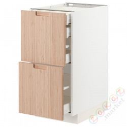 ⭐METOD / MAXIMERA⭐Sсstj 2fr/2n/śr/в шу, белый/Fröjered яркий бамбук, 40x60 cm⭐ИКЕА-49330235