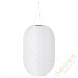 ⭐SOLVINDEN⭐Подвесной светильник na energię słon. LED, за пределами/овальный белый, 43 cm⭐ИКЕА-60514493