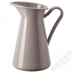 ⭐SOCKERART⭐Ваза/dzbанеk, ciemny серый-бежевый, 22 cm⭐ИКЕА-00551756