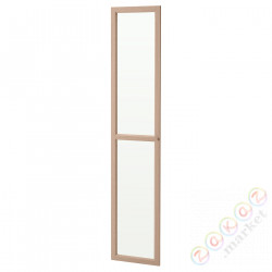 ⭐OXBERG⭐Дверь стаканане, дубовый шпон, беленый, 40x192 cm⭐ИКЕА-00404039