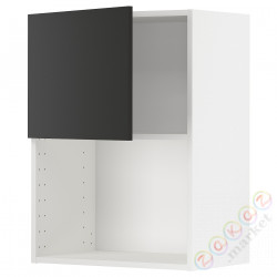 ⭐METOD⭐Микроволновая печь, белый/Nickebo матантрацит, 60x80 cm⭐ИКЕА-89498968