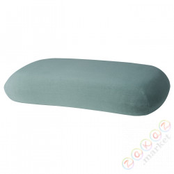 ⭐TOCKENFLY⭐Наволочка na poduszkę ergonomiczną, зеленыйono-Серый, 29x43 cm⭐ИКЕА-70537328