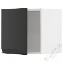 ⭐METOD⭐Навесной шкаф, белый/Upplöv матантрацит, 40x40 cm⭐ИКЕА-39493204