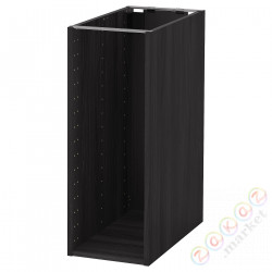 ⭐METOD⭐Каркас напольного шкафа, имитация черного дерева, 30x60x80 cm⭐ИКЕА-10417282