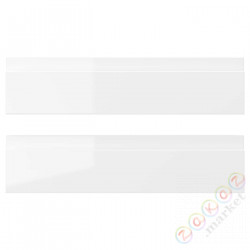 ⭐VOXTORP⭐Передняя часть ящика, глянцевый белый, 40x10 cm⭐ИКЕА-10397496