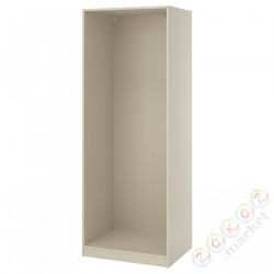 ⭐PAX⭐Каркас гардероба, серо-бежевый, 75x58x201 cm⭐ИКЕА-00458230