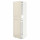 ⭐METOD⭐Шкаф, высокий лед/проживающий, белый/Voxtorpглянцевый светло-бежевый, 60x60x200 cm⭐ИКЕА-59143568