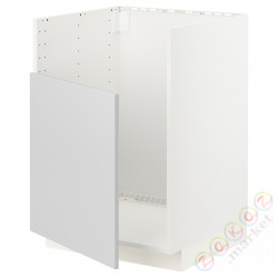 ⭐METOD⭐Стол под раковину для BREDSJÖN, белый/Veddinge Серый, 60x60 cm⭐ИКЕА-39458899