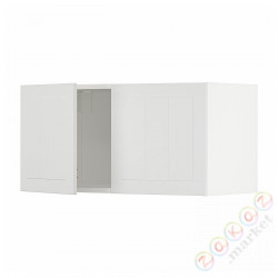 ⭐METOD⭐настенный шкаф/2 дверь, белый/Stensund белый, 80x40 cm⭐ИКЕА-09457740