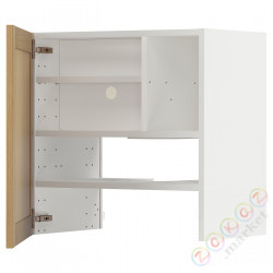 ⭐METOD⭐Шкаф okaнадa сполка/Drzс упражнениями, белый/Forsbacka дуб, 60x60 cm⭐ИКЕА-79509383