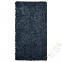 ⭐STOENSE⭐Ковровая дорожка сkrótkim włosiem, темно-синий, 80x150 cm⭐ИКЕА-80556019