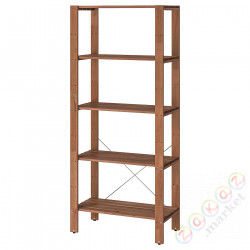 ⭐TORDH⭐Книжный шкаф, сад, коричневое пятно, 70x35x161 cm⭐ИКЕА-89316176