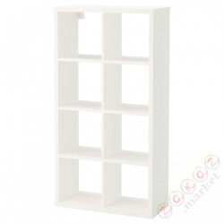 ⭐FLYSTA⭐Книжный шкаф, белый, 69x132 cm⭐ИКЕА-30377242