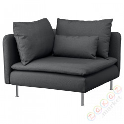 ⭐SODERHAMN⭐Угловая секция, Fridtuna темно-серый⭐ИКЕА-19449603