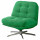 ⭐DYVLINGE⭐Кресло obrotowy, Kelinge зеленый⭐ИКЕА-60555153