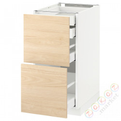 ⭐METOD / MAXIMERA⭐Sсstj 2fr/2n/śr/в шу, белый/Askersund яркий узор ясеня, 40x60 cm⭐ИКЕА-19215840