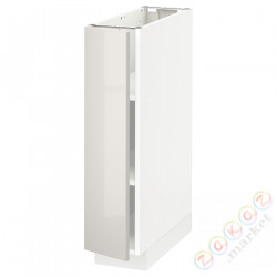 ⭐METOD⭐Кабинет ул./полки, белый/Ringhult светло-серый, 20x60 cm⭐ИКЕА-99462407