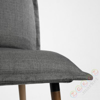 ⭐MORBYLANGA / KLINTEN⭐Таблица и 4 стулья, шпон дуб коричневый морилка/Kilanda темно-серый, 140x85 cm⭐ИКЕА-49505881