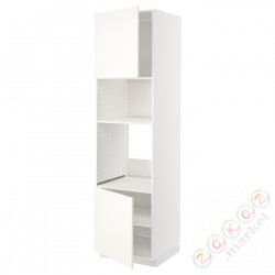 ⭐METOD⭐Шестой огромный/микрофон 2dr/половина, белый/Vallstena белый, 60x60x220 cm⭐ИКЕА-69507389