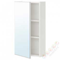 ⭐ENHET⭐Зеркальный шкаф i дверь, белый, 40x17x75 cm⭐ИКЕА-79322724