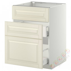 ⭐METOD / MAXIMERA⭐Форма L + 3F/2шу, белый/Bodbyn сливочный, 60x60 cm⭐ИКЕА-29919801