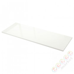 ⭐SALJAN⭐Столешница на заказ, белый блеск/ламинат, 63.6-125x3.8 cm⭐ИКЕА-70345503