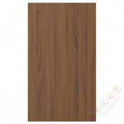 ⭐TISTORP⭐Передняя часть посудомоечной машины, коричневый орех, 45x80 cm⭐ИКЕА-80558508