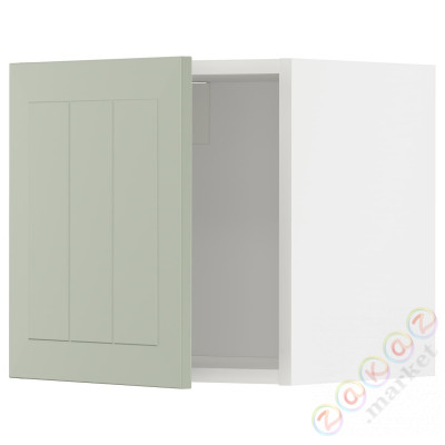 ⭐METOD⭐Навесной шкаф, белый/Stensund светло-зеленый, 40x40 cm⭐ИКЕА-79487022