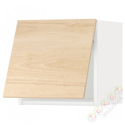 ⭐METOD⭐Навесной шкаф pos, белый/Askersund яркий узор ясеня, 40x40 cm⭐ИКЕА-59391803