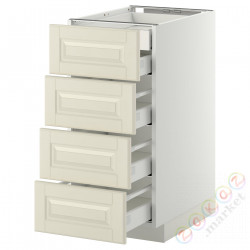 ⭐METOD / MAXIMERA⭐Бывший 4 пт/2n/3śr шу, белый/Bodbyn сливочный, 40x60 cm⭐ИКЕА-19913362