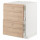 ⭐METOD / MAXIMERA⭐Постоянный шкаф/капюшон zint. с ящиками, белый/Voxtorpподражание. дуб, 60x60 cm⭐ИКЕА-69477721