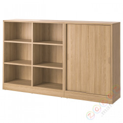 ⭐TONSTAD⭐Книжный шкаф, дубовый вейп, 202x37x120 cm⭐ИКЕА-19515056