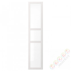 ⭐TYSSEDAL⭐Навесная дверь, белый/стакан, 50x229 cm⭐ИКЕА-29171949