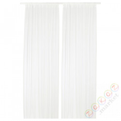 ⭐TERESIA⭐Firanki, 2 шт.., белый, 145x250 cm⭐ИКЕА-90232331