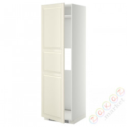 ⭐METOD⭐Охлажденный или замороженный Drz, белый/Bodbyn сливочный, 60x60x200 cm⭐ИКЕА-89925540