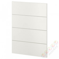 ⭐METOD⭐4 фасады посудомоечных машин, Веддинге белый, 60 cm⭐ИКЕА-89450018