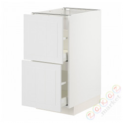 ⭐METOD / MAXIMERA⭐Sсstj 2fr/2в шу, белый/Stensund белый, 40x60 cm⭐ИКЕА-19409466