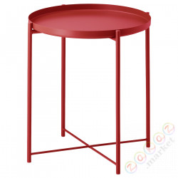 ⭐GLADOM⭐Стол сtacą, красный, 45x53 cm⭐ИКЕА-00533649