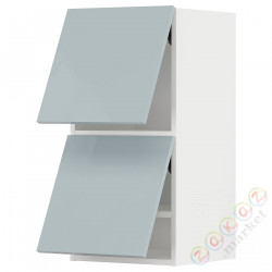 ⭐METOD⭐Уровень тсс 2 Drz, белый/Kallarp jasnoсерый-синий, 40x80 cm⭐ИКЕА-49478830