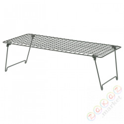 ⭐GREJIG⭐Полка для обуви, серо-зеленый, 58x27x17 cm⭐ИКЕА-00550894