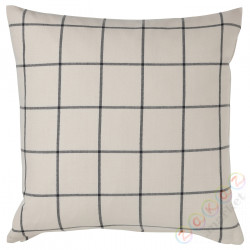 ⭐SPIKKLUBBA⭐Наволочка, сливочный/черный, 50x50 cm⭐ИКЕА-70526103