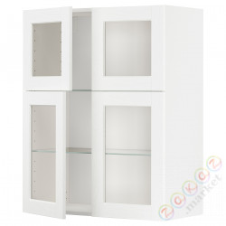 ⭐METOD⭐Половина/4 стакан Drz, белый Enköping/белый имитация дерева, 80x100 cm⭐ИКЕА-19473481