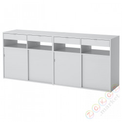 ⭐SPIKSMED⭐Книжный шкаф, светло-серый, 195x40x79 cm⭐ИКЕА-69535288