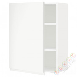 ⭐METOD⭐Навесной шкаф с полками, белый/Voxtorpматовый белый, 60x80 cm⭐ИКЕА-59454744