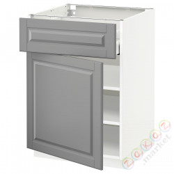 ⭐METOD / MAXIMERA⭐Кабинет stj/дверь, белый/Bodbyn Серый, 60x60 cm⭐ИКЕА-89457227